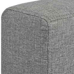 vidaXL Sofás-Conjunto de sofás 3 unidades tela