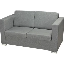 vidaXL Sofás-Conjunto de sofás 3 unidades tela