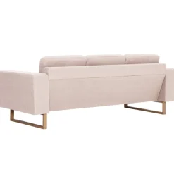 vidaXL Sofás-Conjunto de sofás 2 piezas tela color