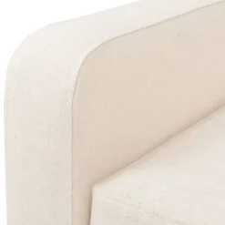 vidaXL Conjunto de sofás 2 piezas tela Blanco crema Best