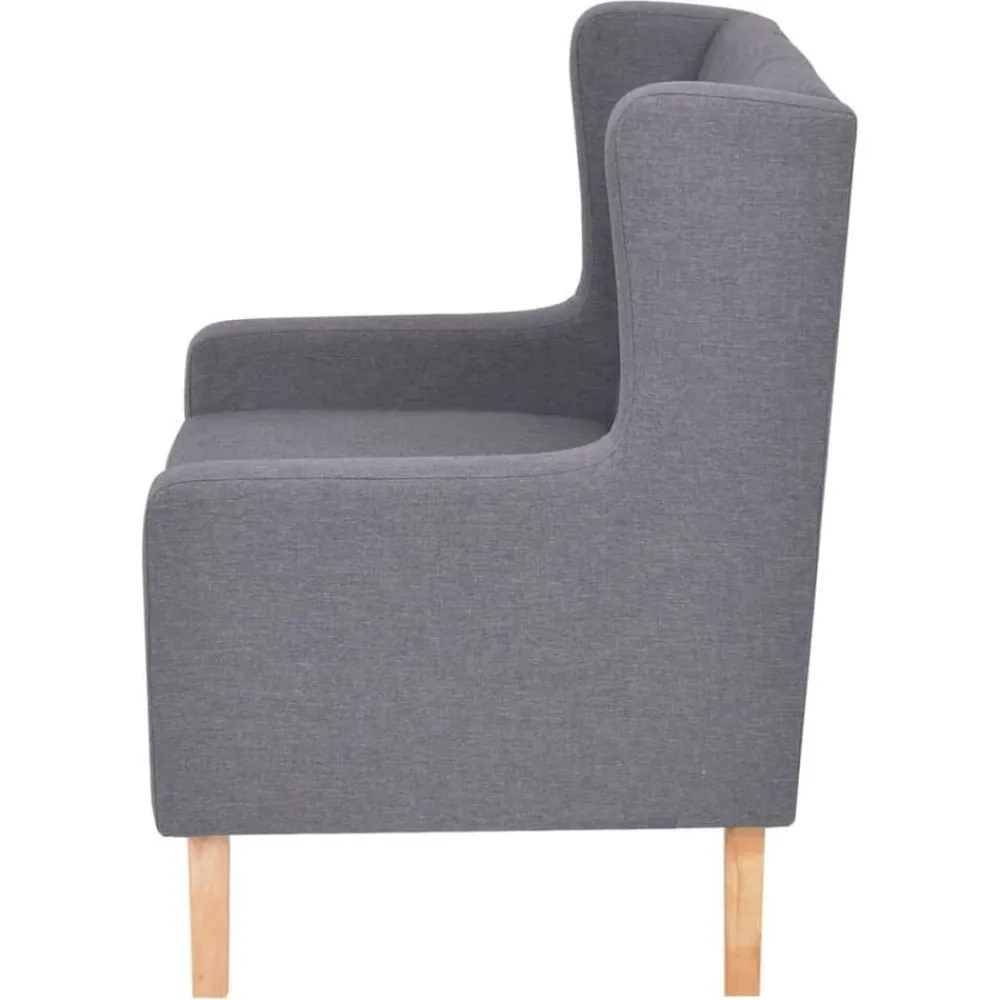 vidaXL Sofás-Conjunto de sofás 2 piezas tela