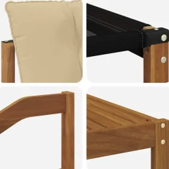 vidaXL Conjuntos De Muebles-Conjunto de sofás de exterior con cojín 6 pcs