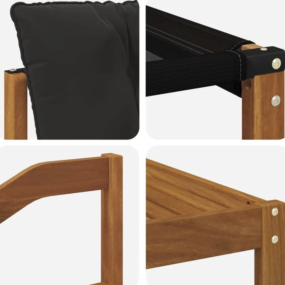 vidaXL Conjuntos De Muebles-Conjunto de sofás de exterior con cojín 5 pcs