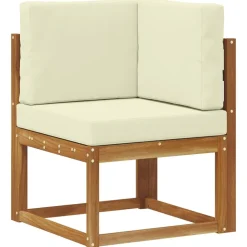vidaXL Muebles De Jardín-Conjunto de sofás de exterior con cojín 5 Pieza