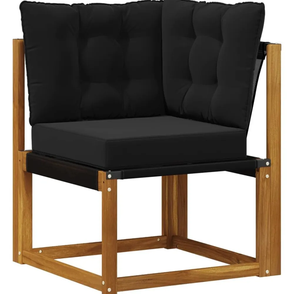 vidaXL Conjuntos De Muebles-Conjunto de sofás de exterior con cojín 8 pcs