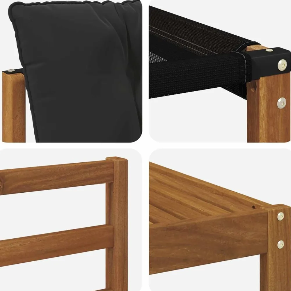 vidaXL Conjuntos De Muebles-Conjunto de sofás de exterior con cojín 7 pcs