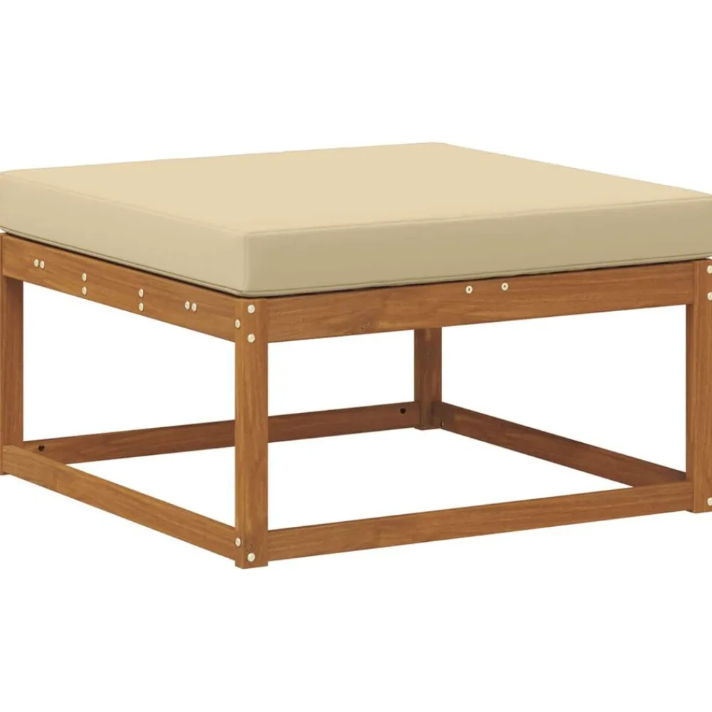 vidaXL Conjuntos De Muebles-Conjunto de sofás de exterior con cojín 6 pcs
