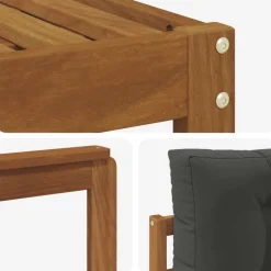 vidaXL Conjuntos De Muebles-Conjunto de sofás de exterior 10 pcs