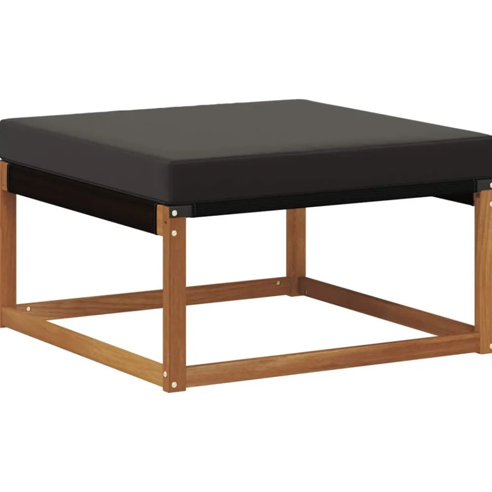 vidaXL Conjuntos De Muebles-Conjunto de sofás de exterior con cojín 6 pcs