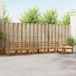 vidaXL Conjuntos De Muebles-Conjunto de sofás de exterior 6 pcs