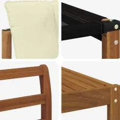 vidaXL Conjuntos De Muebles-Conjunto de sofás de exterior con cojín 11 pcs