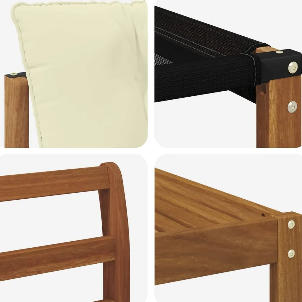 vidaXL Conjuntos De Muebles-Conjunto de sofás de exterior con cojín 11 pcs
