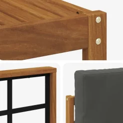 vidaXL Conjuntos De Muebles-Conjunto de sofás de exterior 6 pcs