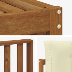 vidaXL Conjuntos De Muebles-Conjunto de sofás de exterior con cojín 8 pcs