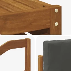 vidaXL Conjuntos De Muebles-Conjunto de sofás de exterior 7 pcs