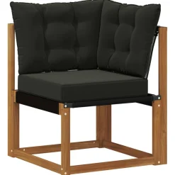 vidaXL Conjuntos De Muebles-Conjunto de sofás de exterior con cojín 7 pcs
