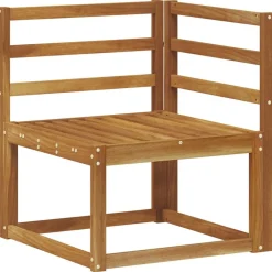 vidaXL Conjunto de sofás de exterior 8 pcs Natural y antracita New