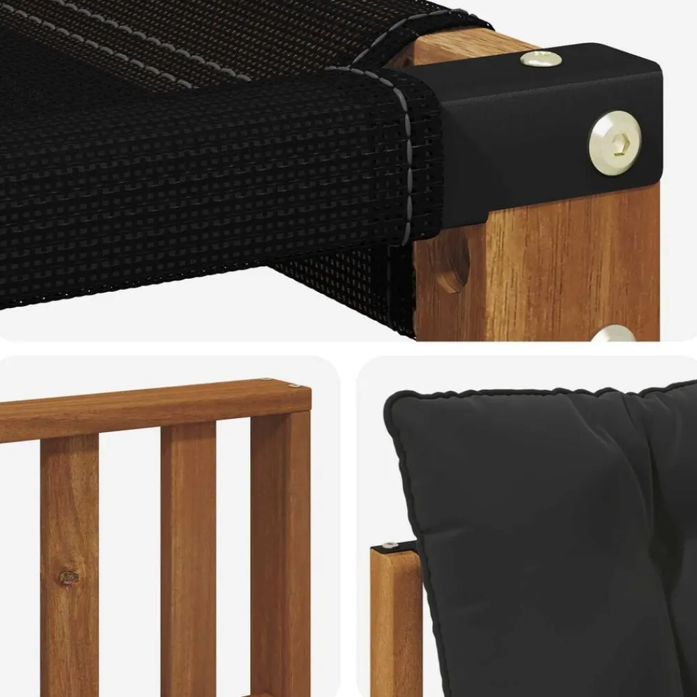 vidaXL Conjuntos De Muebles-Conjunto de sofás de exterior con cojín 6 pcs