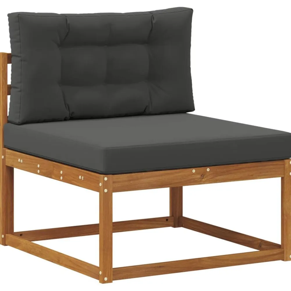 vidaXL Conjuntos De Muebles-Conjunto de sofás de exterior 6 pcs