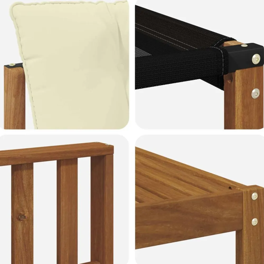 vidaXL Conjuntos De Muebles-Conjunto de sofás de exterior con cojín 9 pcs