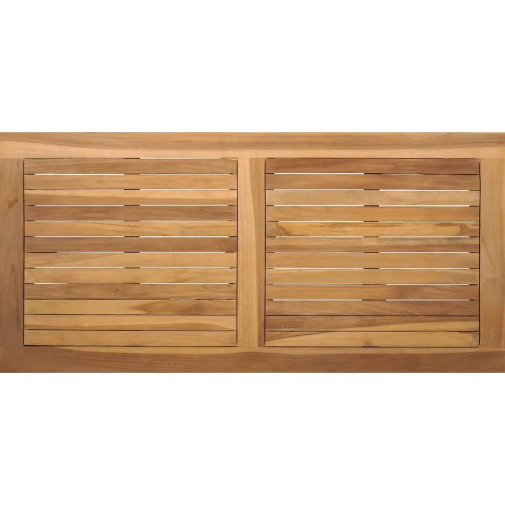 vidaXL Muebles De Jardín-Conjunto de sofás de jardín 5 pcs Madera de teca maciza