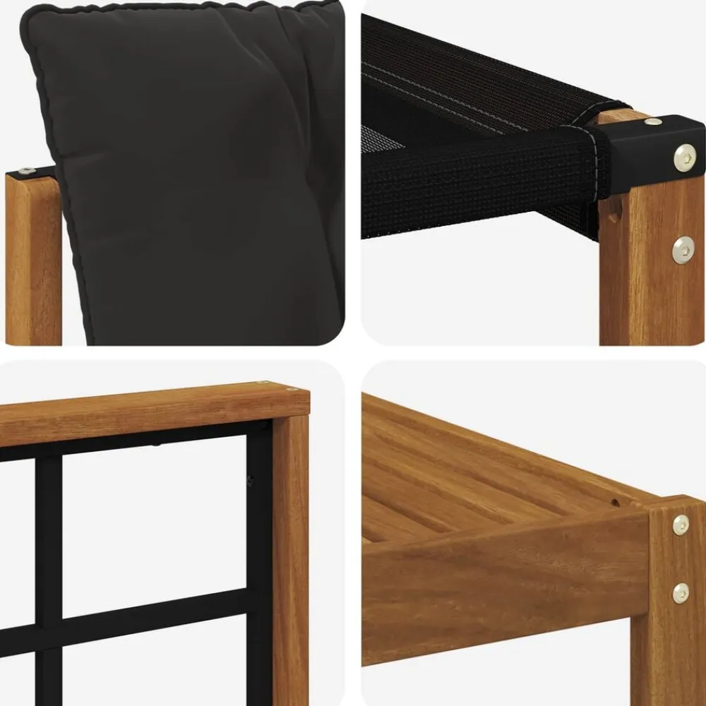 vidaXL Conjuntos De Muebles-Conjunto de sofás de exterior con cojín 10 pcs