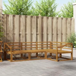 vidaXL Conjuntos De Muebles-Conjunto de sofás de exterior 4 pcs