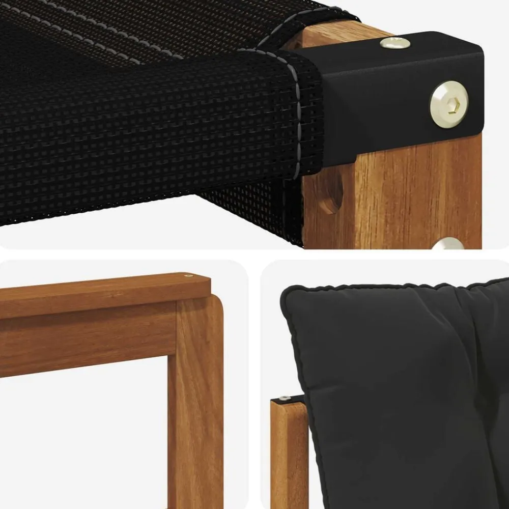 vidaXL Conjuntos De Muebles-Conjunto de sofás de exterior con cojín 6 pcs