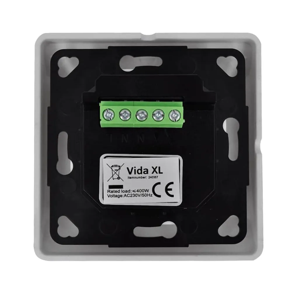 vidaXL Suministros Eléctricos-Controlador para motor rotativo con temporizador programable