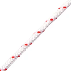 vidaXL Accesorios De Bricolaje-Cordón de arranque nailon blanco y rojo Ø3 mm 10 m