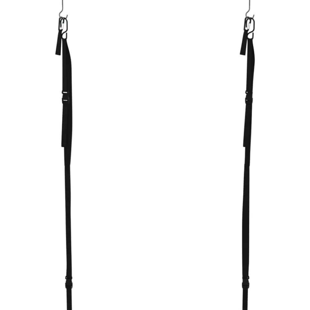 vidaXL Correas de almacenamiento de kayak dobles y clips de remo 50 kg Sale