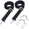 vidaXL Correas para toldo bimini 2 unidades tela y acero inoxidable Online