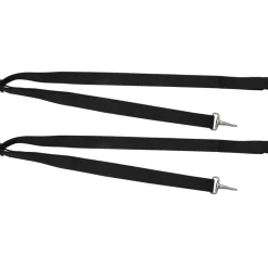 vidaXL Correas para toldo bimini 2 unidades tela y acero inoxidable Online