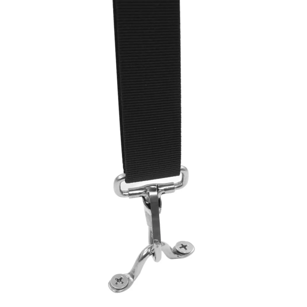 vidaXL Correas para toldo bimini 2 unidades tela y acero inoxidable Online