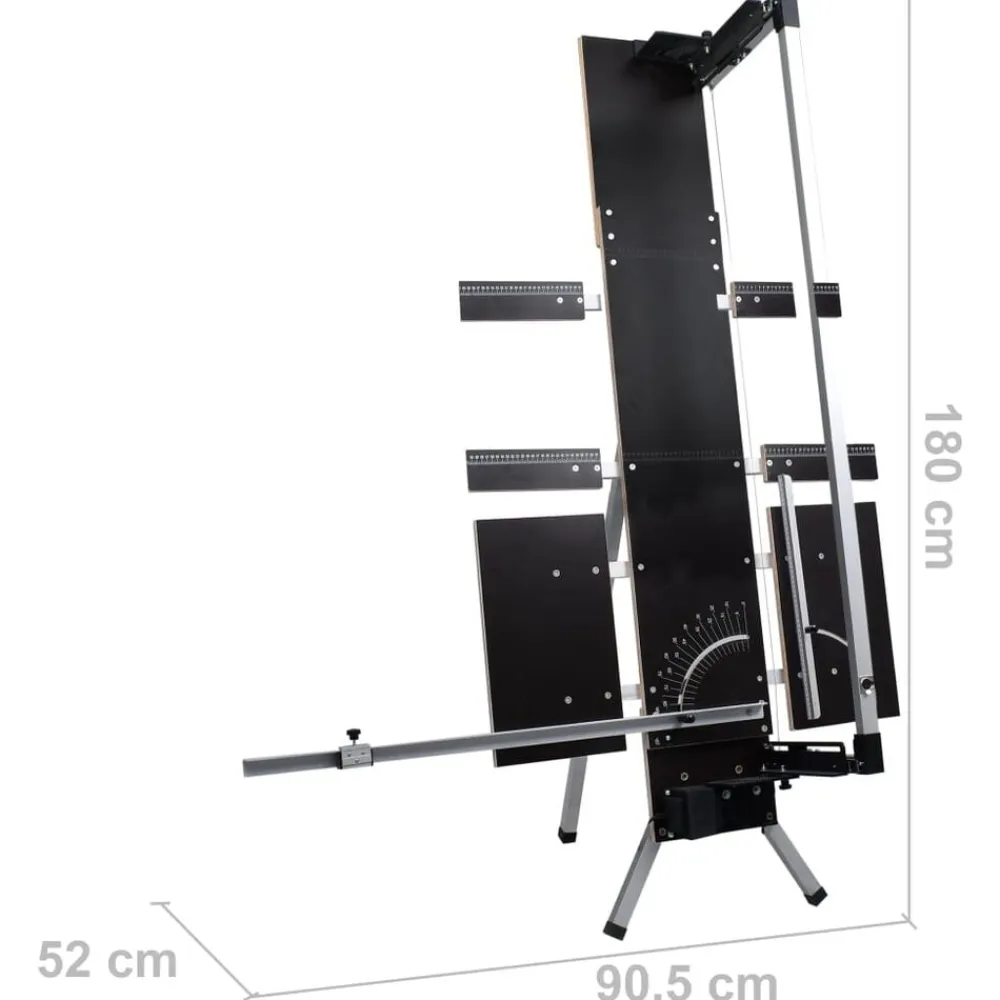 vidaXL Herramientas-Cortador de espuma con patas de aluminio 200 W