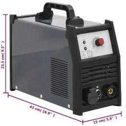 vidaXL Herramientas-Cortadora de plasma 40 A