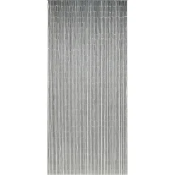 vidaXL Cortina de bambú para puerta contra insectos 90x200 cm Gris oscuro Outlet