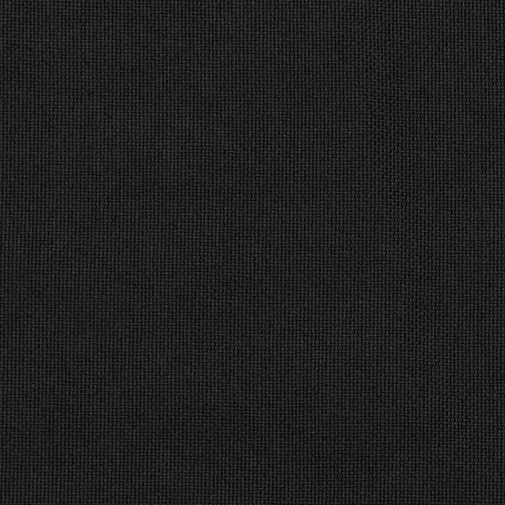 vidaXL Cortina opaca con ojales look de lino 290x245 cm Negro Sale