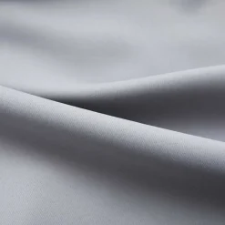 vidaXL Decoración-Cortina opaca con ganchos 290x245 cm
