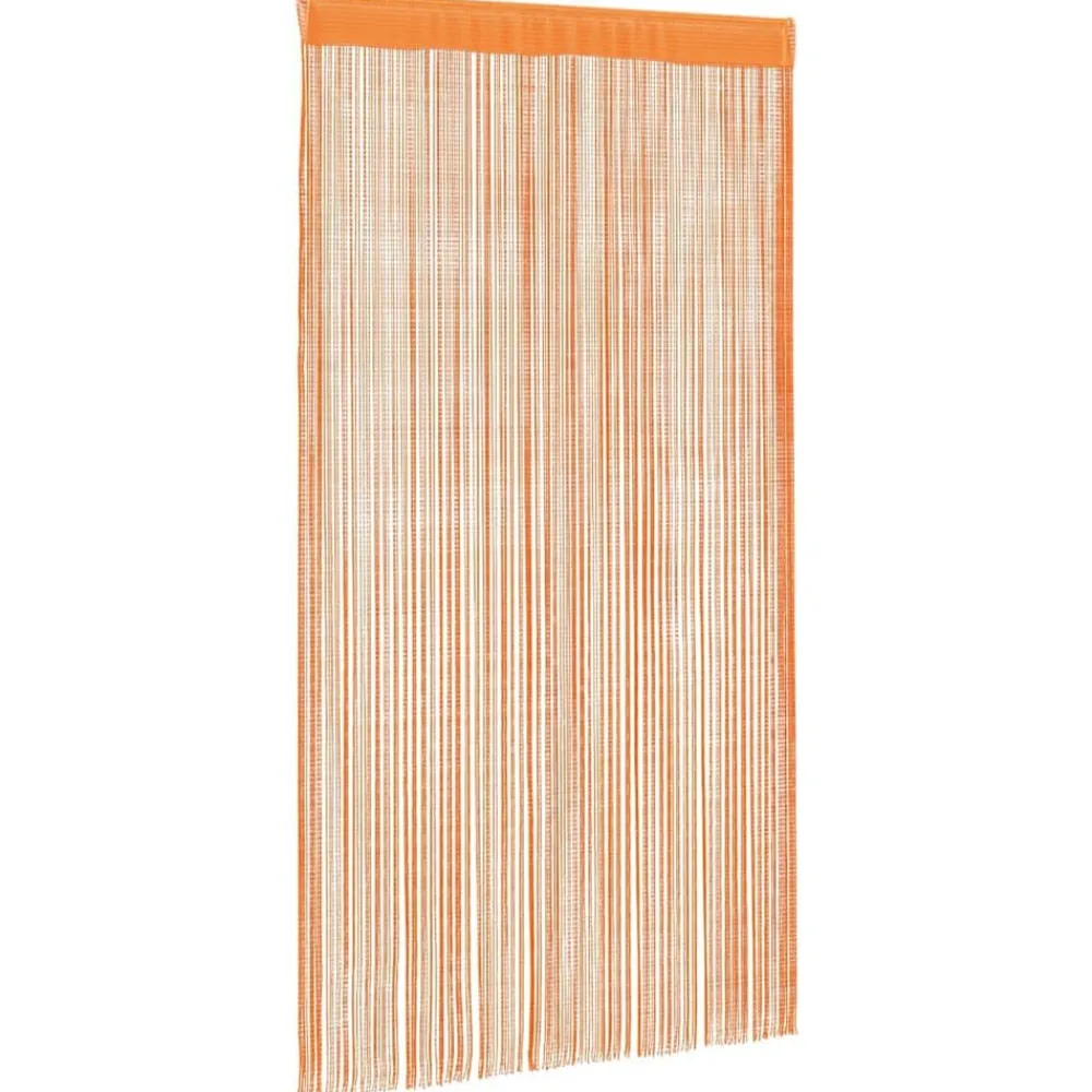vidaXL Decoración-Cortinas de cuerdas 2 uds 100x250 cm