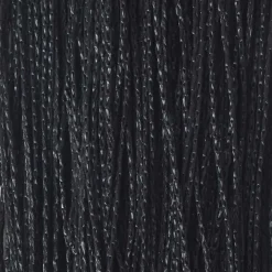 vidaXL Decoración-Cortinas de flecos 2 piezas 100x250 cm negras