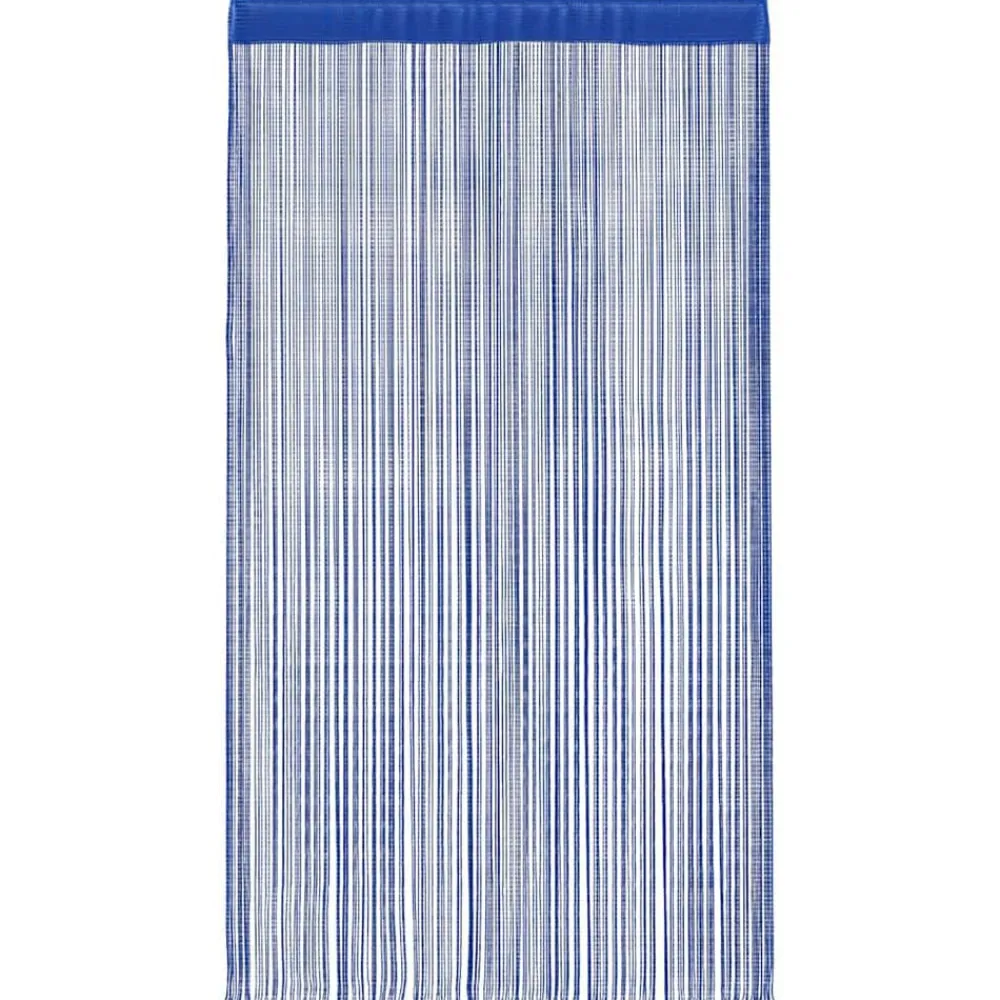 vidaXL Decoración-Cortinas de flecos 2 piezas 100x250 cm