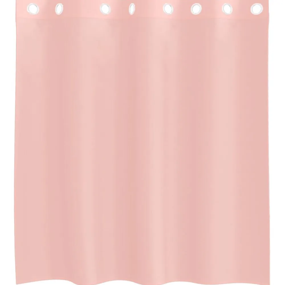 vidaXL Cortinas de gasa con ojales 2 uds 140x140 cm Rosa Best