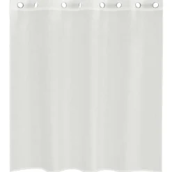 vidaXL Decoración-Cortinas de gasa con ojales 2 uds