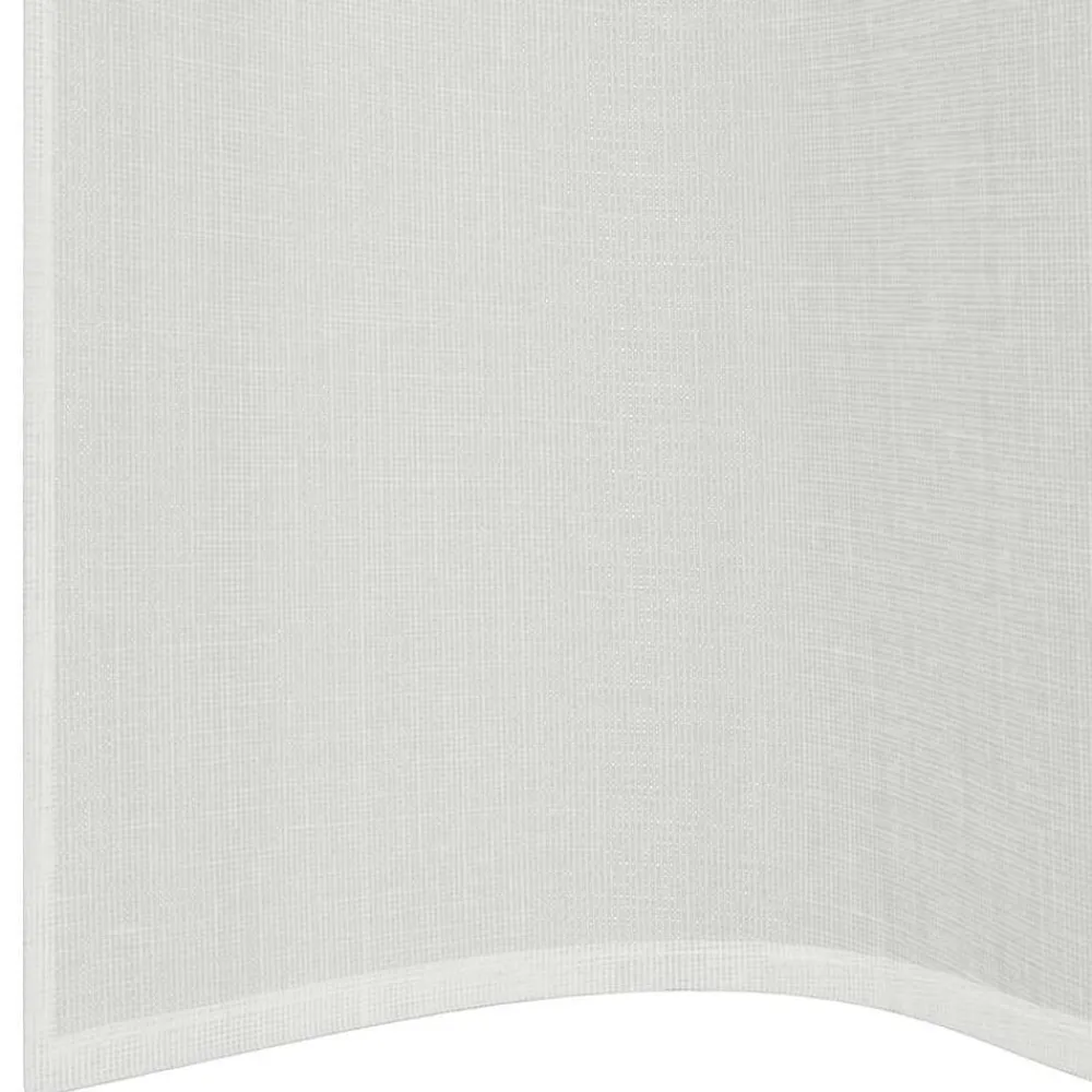 vidaXL Decoración-Cortinas de gasa con ojales 2 uds