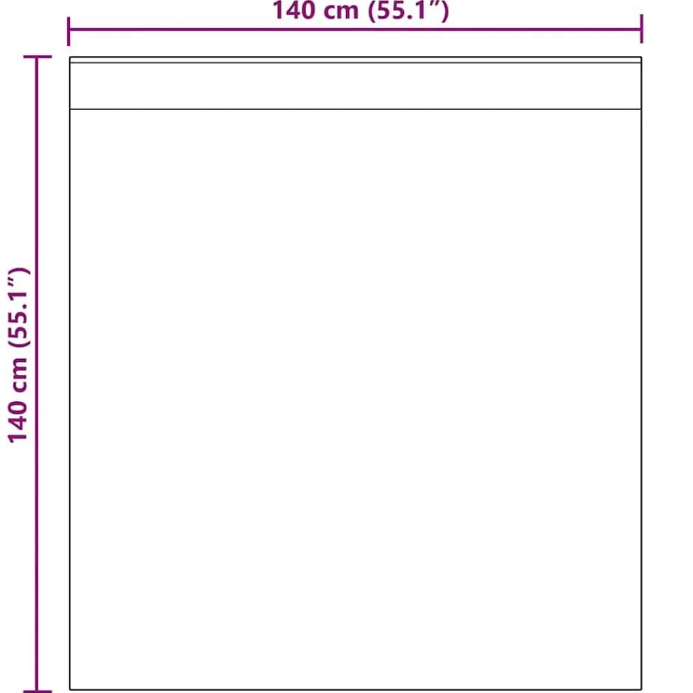 vidaXL Decoración-Cortinas de gasa con trabillas 2 uds. marrón