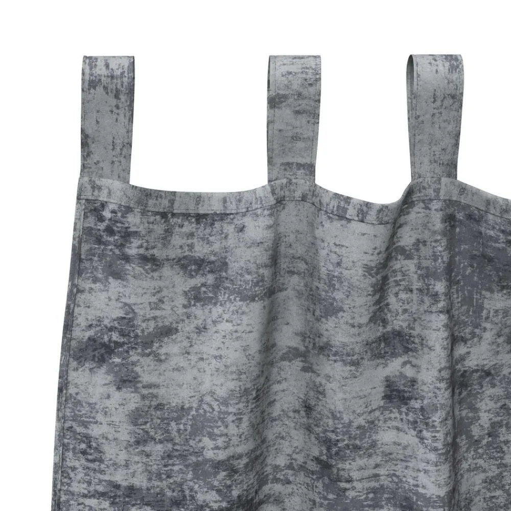 vidaXL Decoración-Cortinas de Terciopelo 2 pcs Gris plata 140 x 140 cm Terciopelo