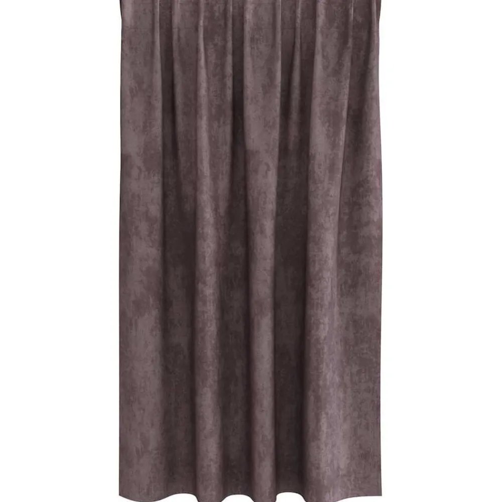 vidaXL Cortinas de Terciopelo 2 pcs Marrón 140 x 140 cm Terciopelo Marrón New