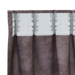 vidaXL Cortinas de Terciopelo 2 pcs Marrón 140 x 140 cm Terciopelo Marrón New