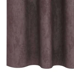 vidaXL Cortinas de Terciopelo 2 pcs Marrón 140 x 140 cm Terciopelo Marrón New